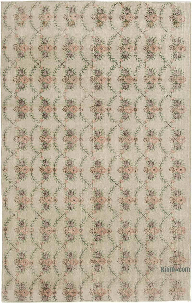 El Dokuma Vintage Halı - 180 cm x 284 cm - K0038007
