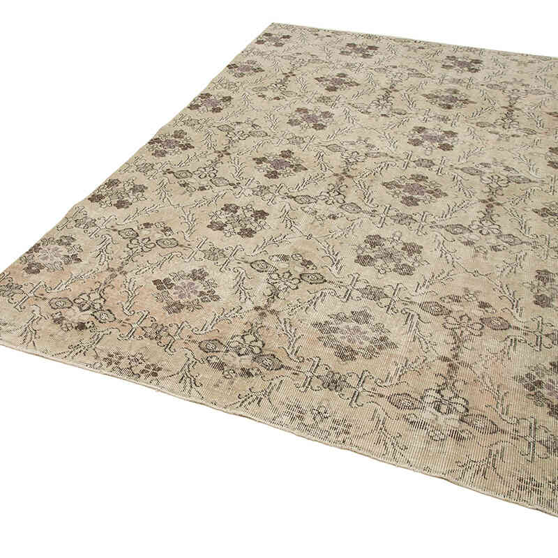 El Dokuma Vintage Halı - 175 cm x 258 cm - K0038008
