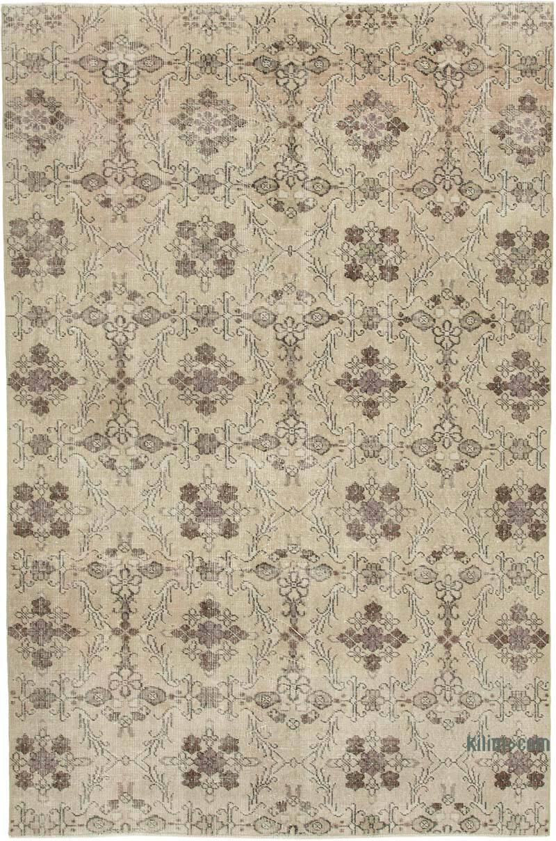 El Dokuma Vintage Halı - 175 cm x 258 cm - K0038008