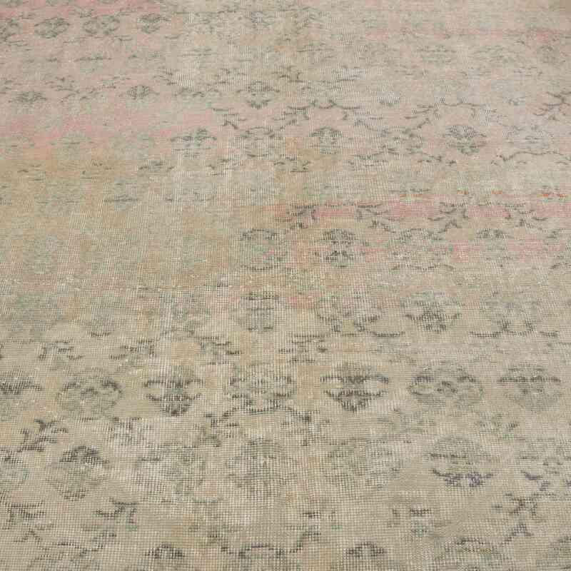 Retro Vintage Turkish Hand-Knotted Rug - 5' 11" x 9' 8" (71 in. x 116 in.) - K0038018