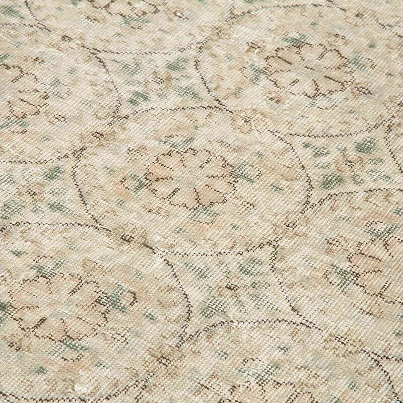 Retro Vintage Turkish Hand-Knotted Rug - 5' 2" x 8' 5" (62" x 101") - K0038021