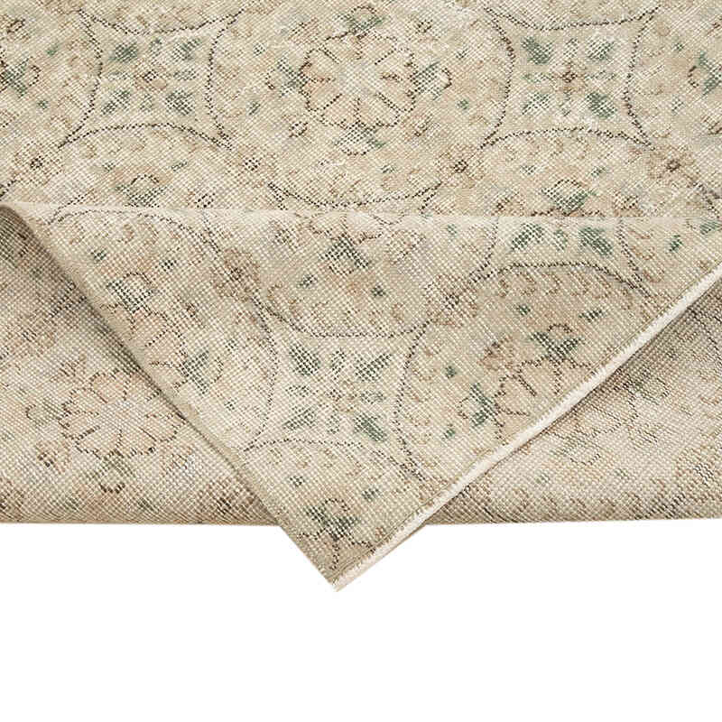 Retro Vintage Turkish Hand-Knotted Rug - 5' 2" x 8' 5" (62" x 101") - K0038021