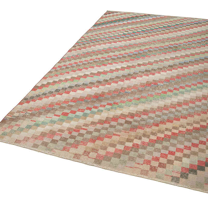 Alfombra Vintage Turca Anudada a Mano - 152 cm x 288 cm - K0038023