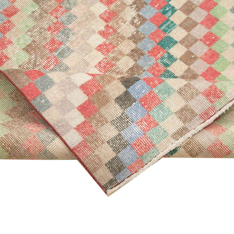 Alfombra Vintage Turca Anudada a Mano - 152 cm x 288 cm - K0038023