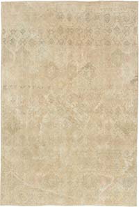 Vintage Turkish Hand-Knotted Rug - 5' 9" x 8' 6" (69" x 102")