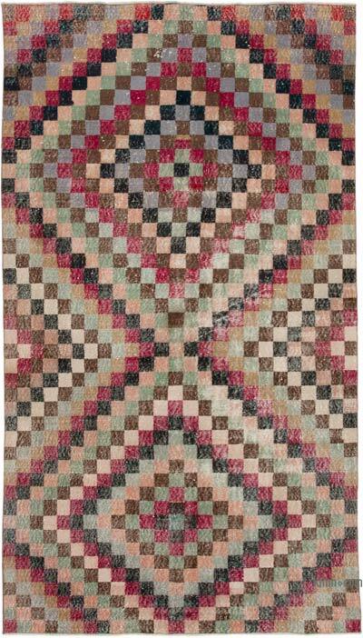 El Dokuma Vintage Halı - 158 cm x 279 cm