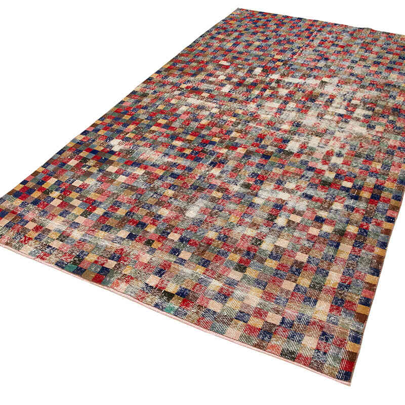 Alfombra Vintage Turca Anudada a Mano - 163 cm x 275 cm - K0038057