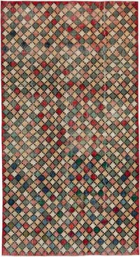 El Dokuma Vintage Halı - 167 cm x 305 cm