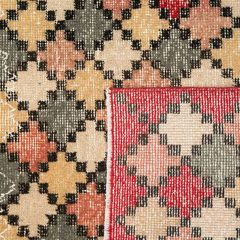 Alfombra Vintage Turca Anudada a Mano - 167 cm x 305 cm - K0038058