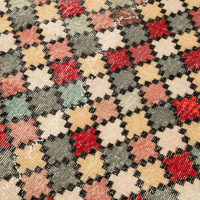 Alfombra Vintage Turca Anudada a Mano - 167 cm x 305 cm - K0038058