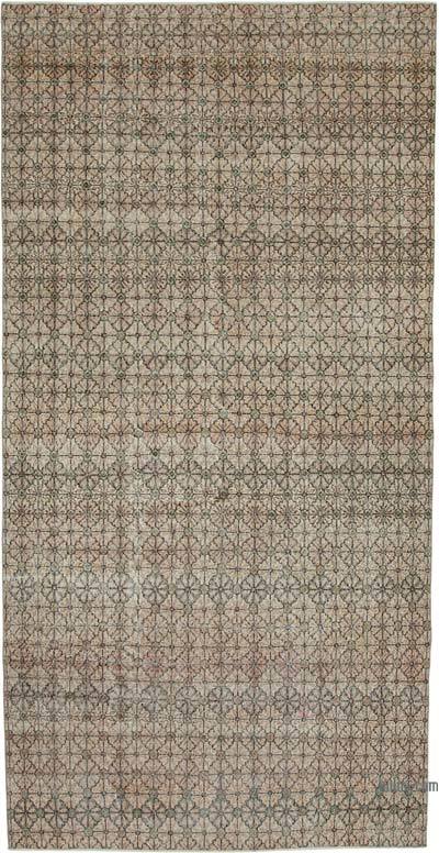 El Dokuma Vintage Halı - 189 cm x 372 cm