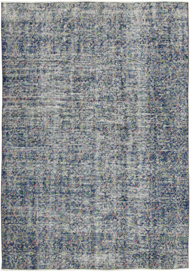 Alfombra Vintage Turca Anudada a Mano - 151 cm x 213 cm - K0038084