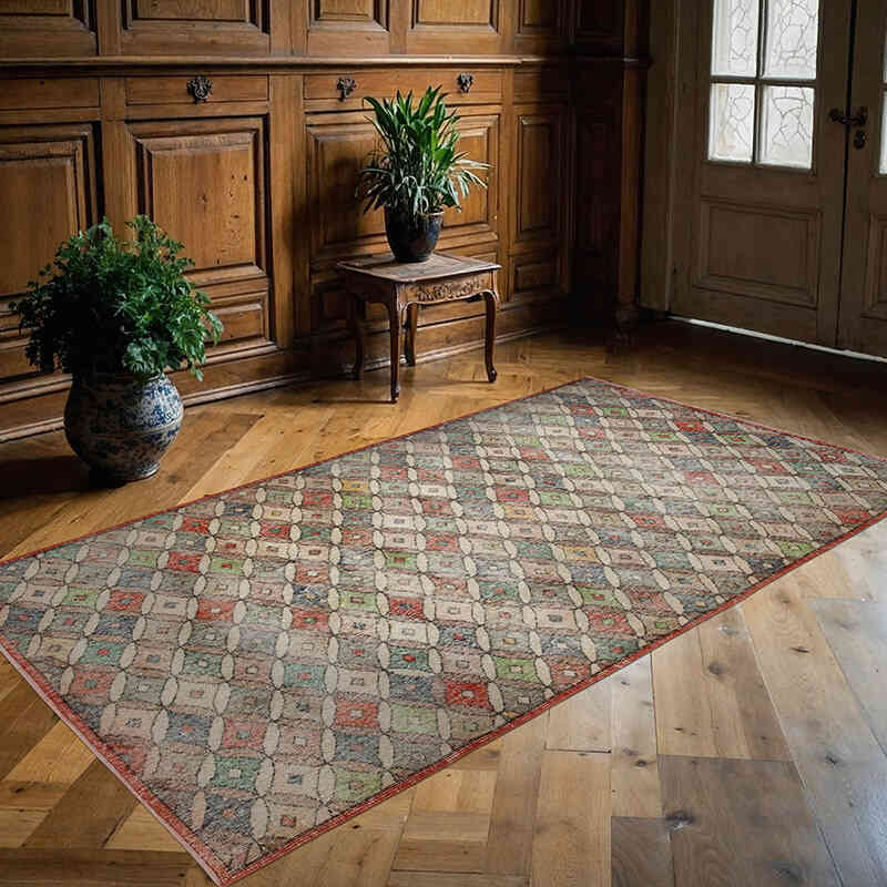 Alfombra Turca Vintage  - 132 cm x 239 cm - K0038086