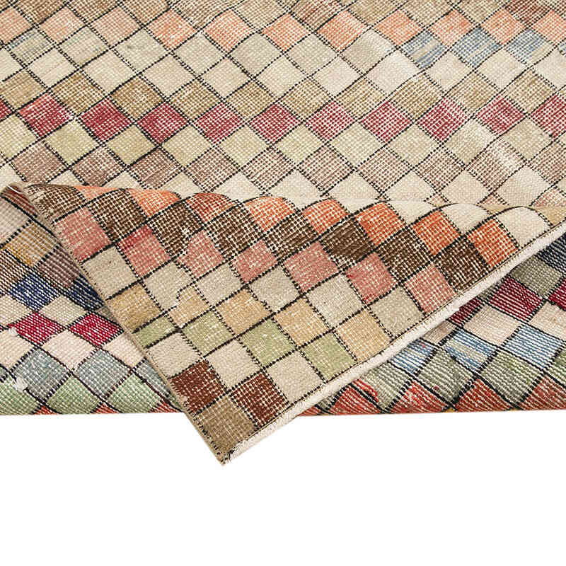 El Dokuma Vintage Halı - 168 cm x 268 cm - K0038091