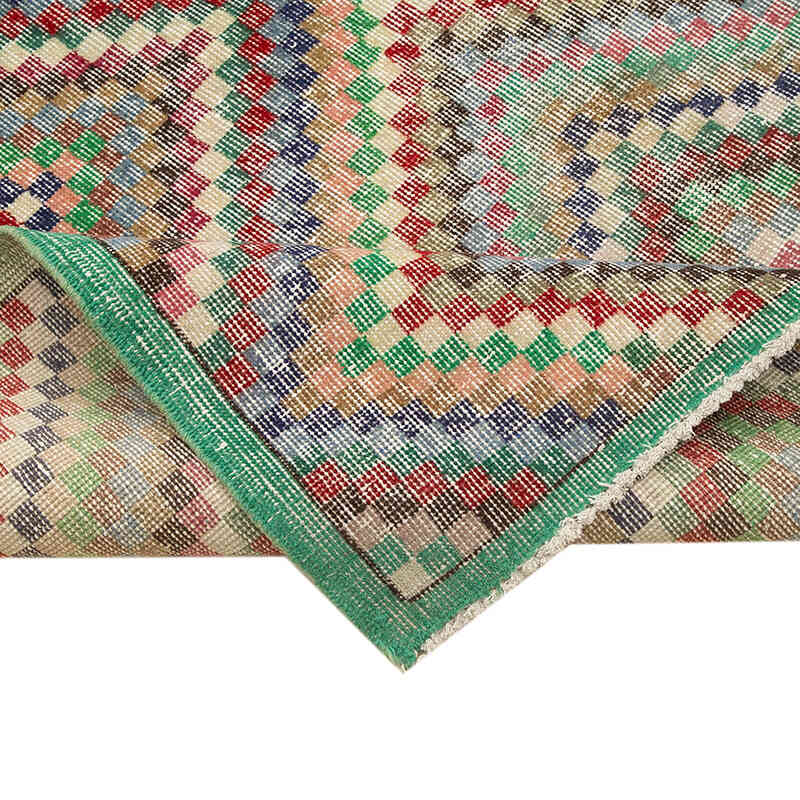 El Dokuma Vintage Halı - 167 cm x 295 cm - K0038094