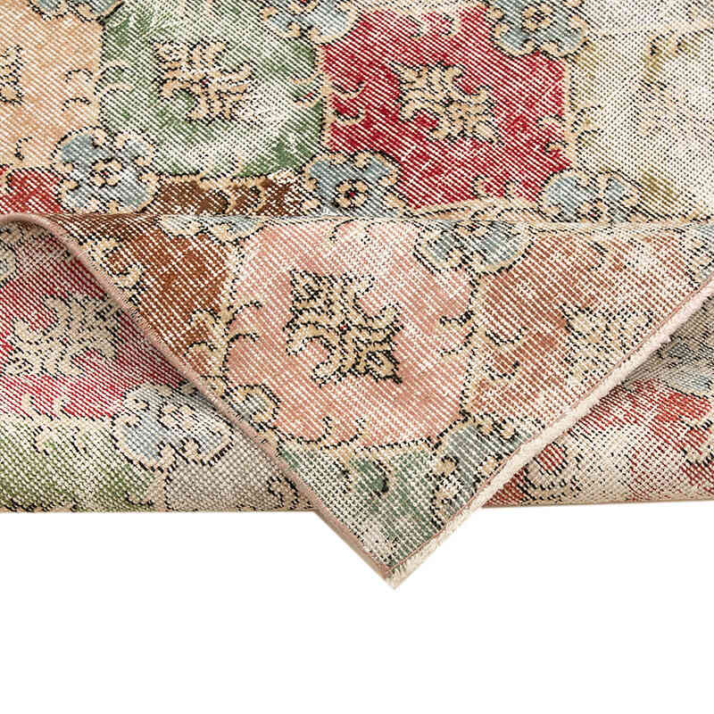 Retro Vintage Turkish Hand-Knotted Rug - 5' 8" x 9' 4" (68" x 112") - K0038096