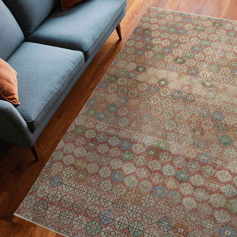 Alfombra Turca Vintage  - 188 cm x 261 cm - K0038123