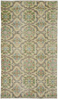 El Dokuma Vintage Halı - 160 cm x 271 cm