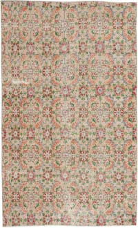 El Dokuma Vintage Halı - 153 cm x 247 cm