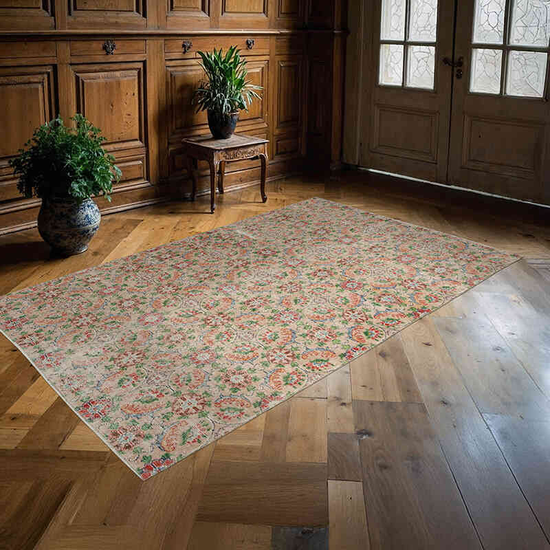 Alfombra Turca Vintage  - 153 cm x 247 cm - K0038136