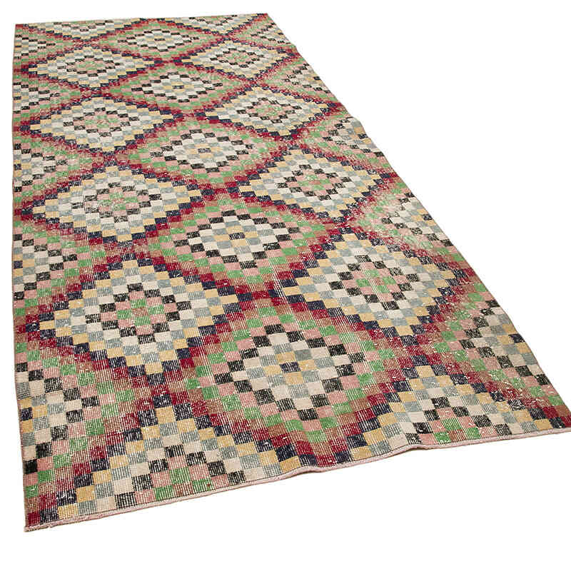 Alfombra Turca Vintage De Pasillo - 138 cm x 305 cm - K0038147