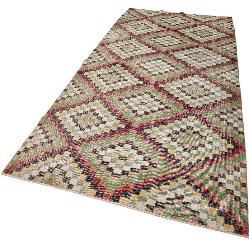 Alfombra Turca Vintage De Pasillo - 138 cm x 305 cm - K0038147
