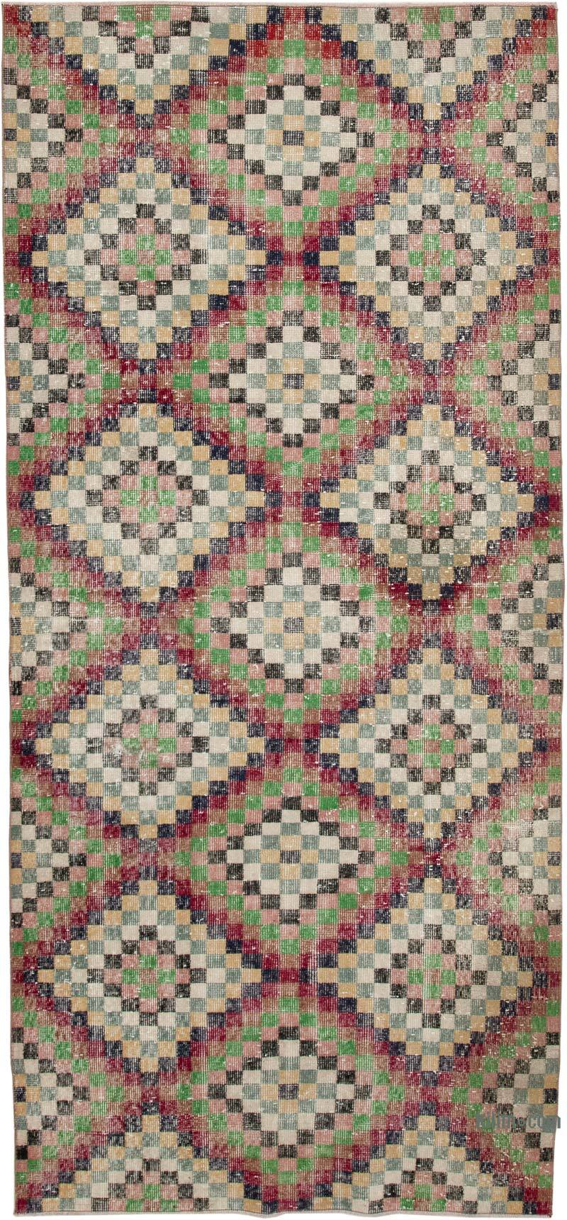 Alfombra Turca Vintage De Pasillo - 138 cm x 305 cm - K0038147