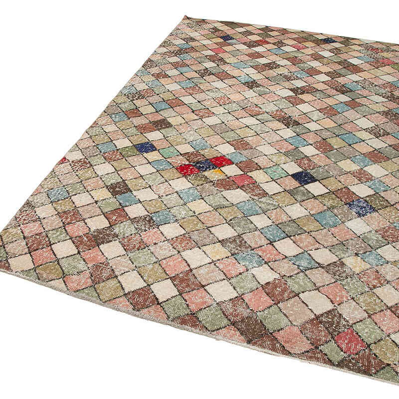 El Dokuma Vintage Halı - 155 cm x 270 cm - K0038150