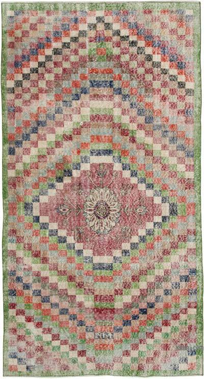 El Dokuma Vintage Halı - 143 cm x 278 cm