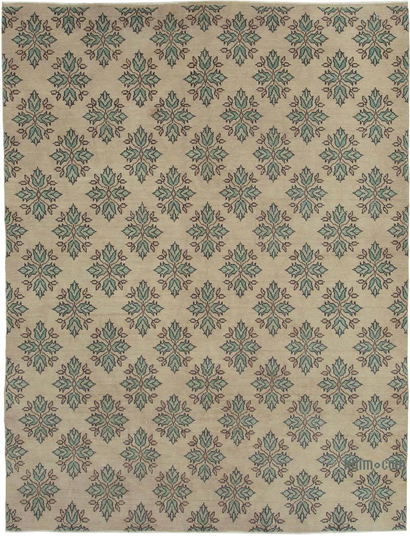 El Dokuma Vintage Halı - 214 cm x 284 cm - K0038154
