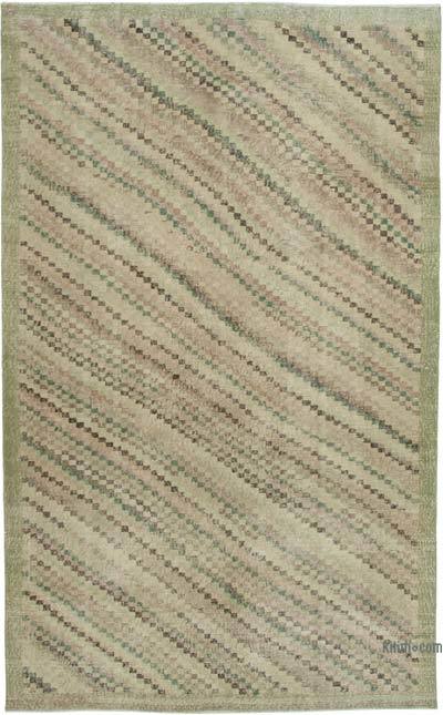 Vintage Turkish Hand-Knotted Rug - 5' 8" x 9'  (68 in. x 108 in.)
