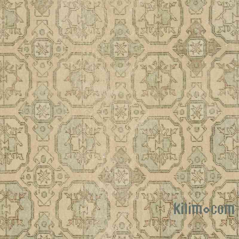 Retro Vintage Turkish Hand-Knotted Rug - 4' 9" x 10' 4" (57" x 124") - K0038160