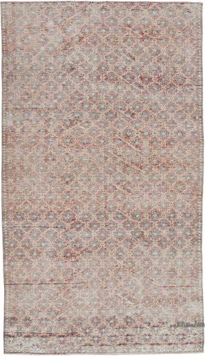 El Dokuma Vintage Halı - 135 cm x 241 cm