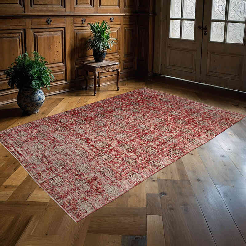 El Dokuma Vintage Halı - 170 cm x 265 cm - K0038175