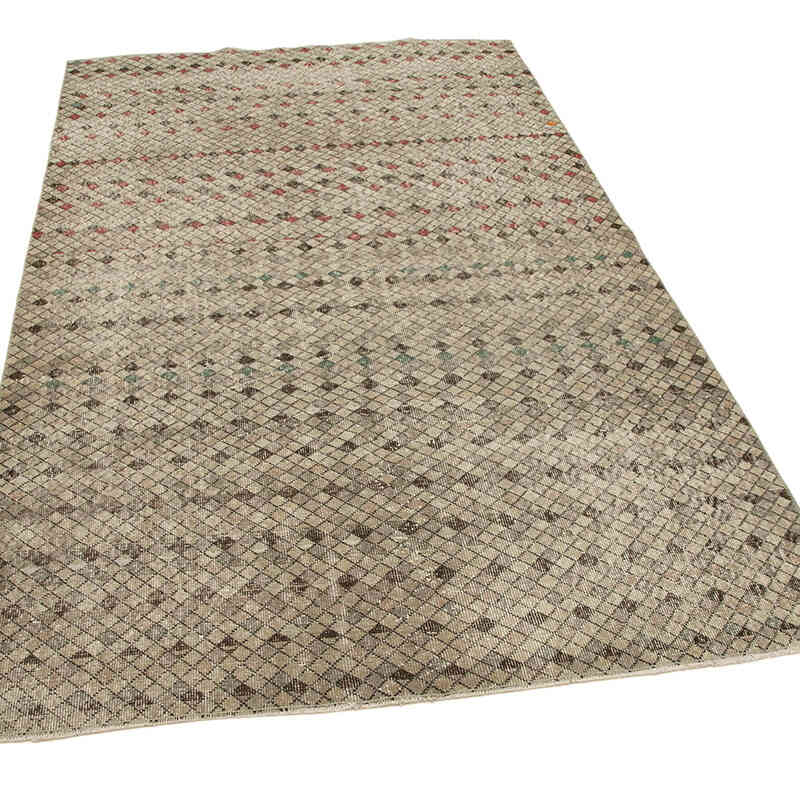 Alfombra Vintage Turca Anudada a Mano - 150 cm x 250 cm - K0038187