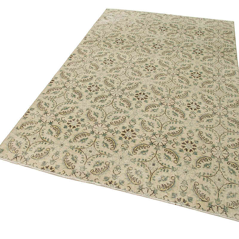 El Dokuma Vintage Halı - 151 cm x 248 cm - K0038189