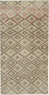 Alfombra Turca Vintage  - 128 cm x 258 cm