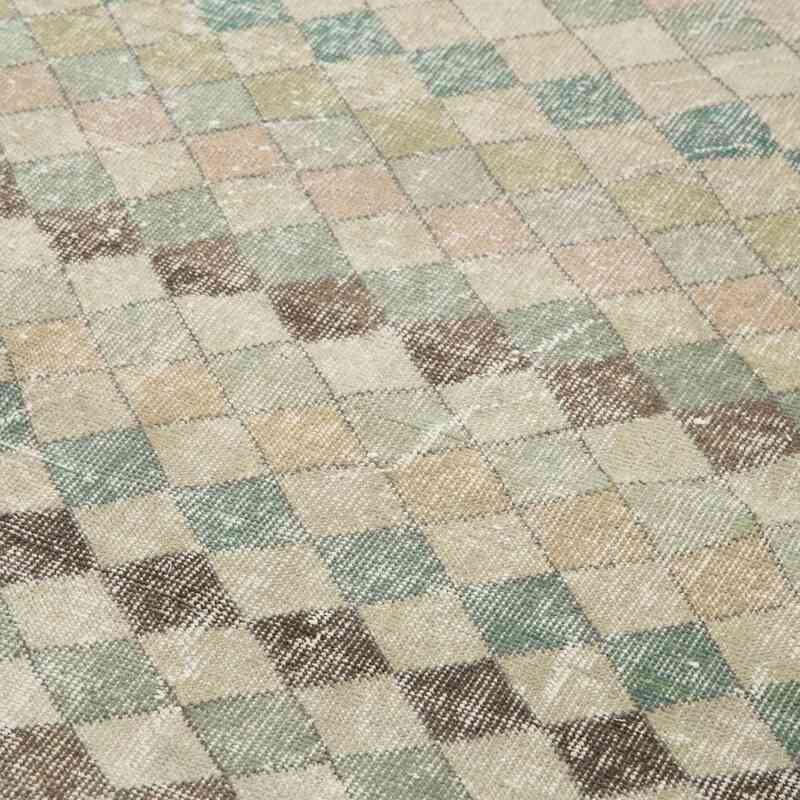 Retro Vintage Turkish Hand-Knotted Rug - 4' 10" x 9' 3" (58" x 111") - K0038195