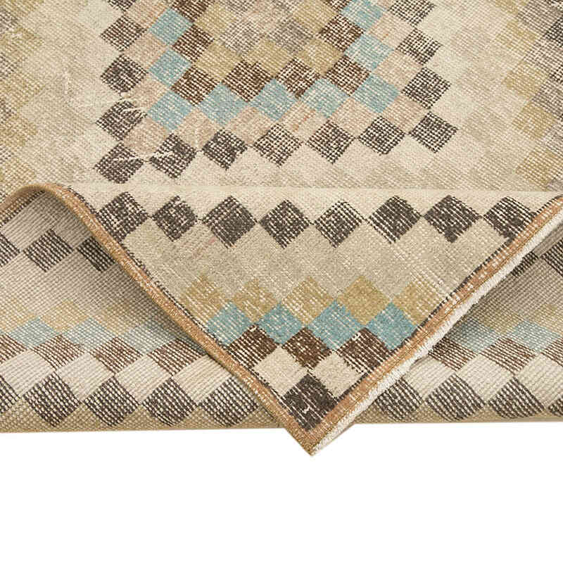 Alfombra Vintage Turca Anudada a Mano - 172 cm x 270 cm - K0038197