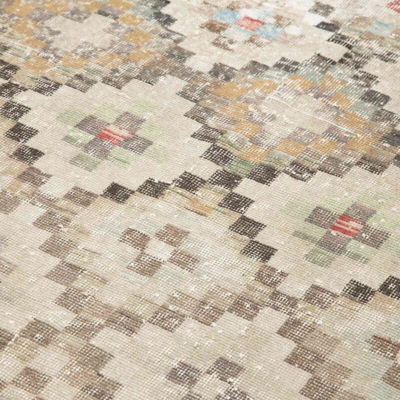 El Dokuma Vintage Halı - 150 cm x 281 cm - K0038198