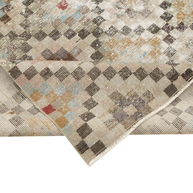 El Dokuma Vintage Halı - 150 cm x 281 cm - K0038198