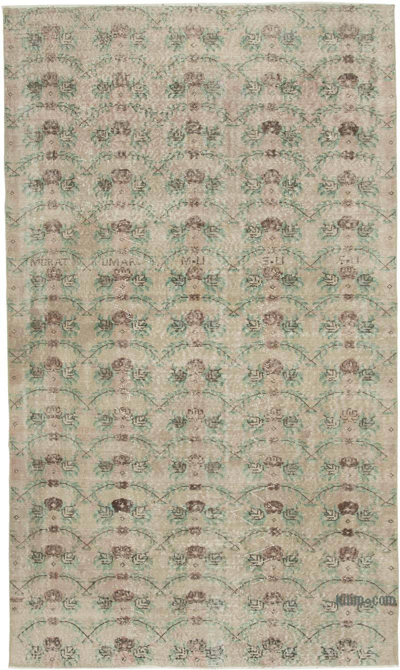El Dokuma Vintage Halı - 164 cm x 274 cm - K0038199