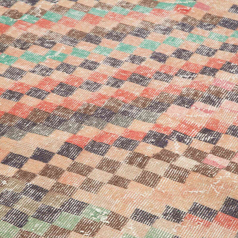Vintage Turkish Hand-Knotted Rug - 5' 3" x 11' 7" (63" x 139") - K0038200