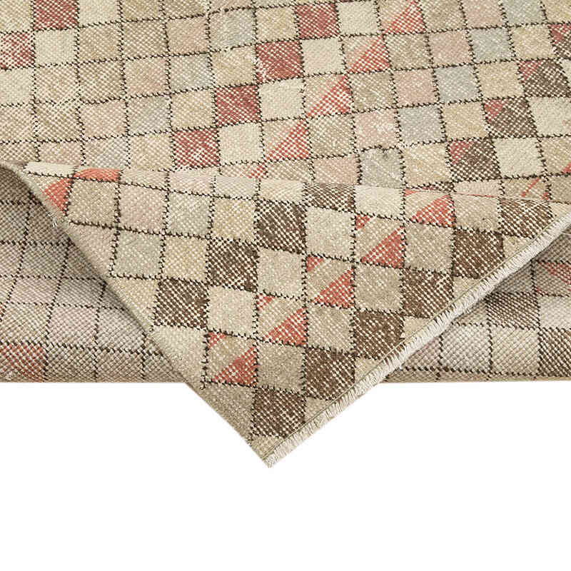 Alfombra Vintage Turca Anudada a Mano - 125 cm x 280 cm - K0038210