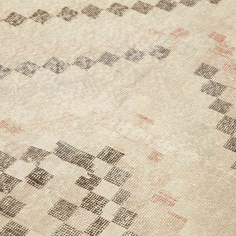 Vintage Turkish Hand-Knotted Rug - 4' 10" x 8' 10" (58" x 106") - K0038214