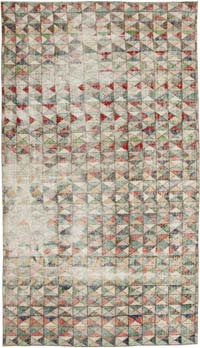 El Dokuma Vintage Halı - 180 cm x 320 cm