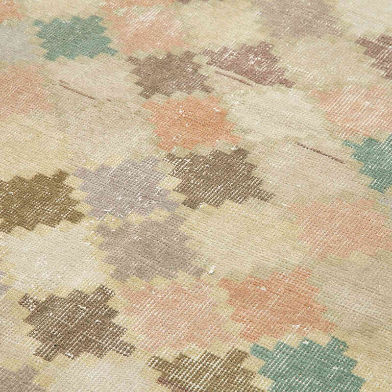 Vintage Turkish Hand-Knotted Rug - 5'  x 9' 10" (60" x 118") - K0038248