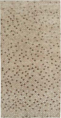 Vintage Turkish Hand-Knotted Rug - 5' 6" x 10' 8" (66" x 128")