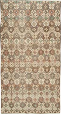 El Dokuma Vintage Halı - 147 cm x 280 cm