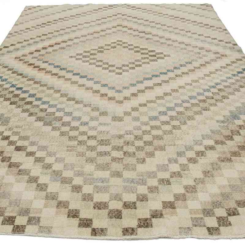 Alfombra Vintage Turca Anudada a Mano - 178 cm x 304 cm - K0038261